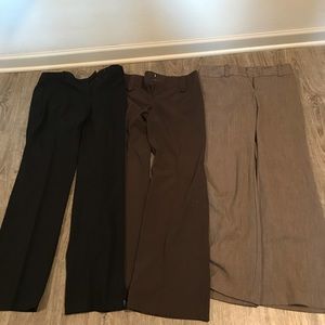Bundle dress pants size 8